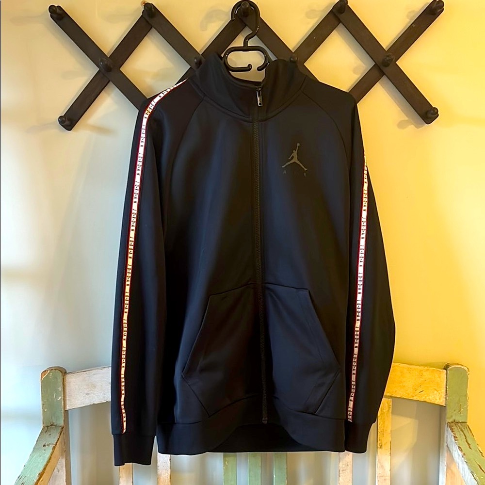 Jordan Taped Track Jacket – Black
